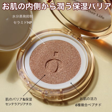 スキンバリアグロウカバークッション/Ongredients/クッションファンデーションを使ったクチコミ(3枚目)