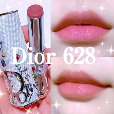 じな on LIPS 「【Diorアディクトリップスティック　628ピンクボウ】先日ス..」（1枚目）