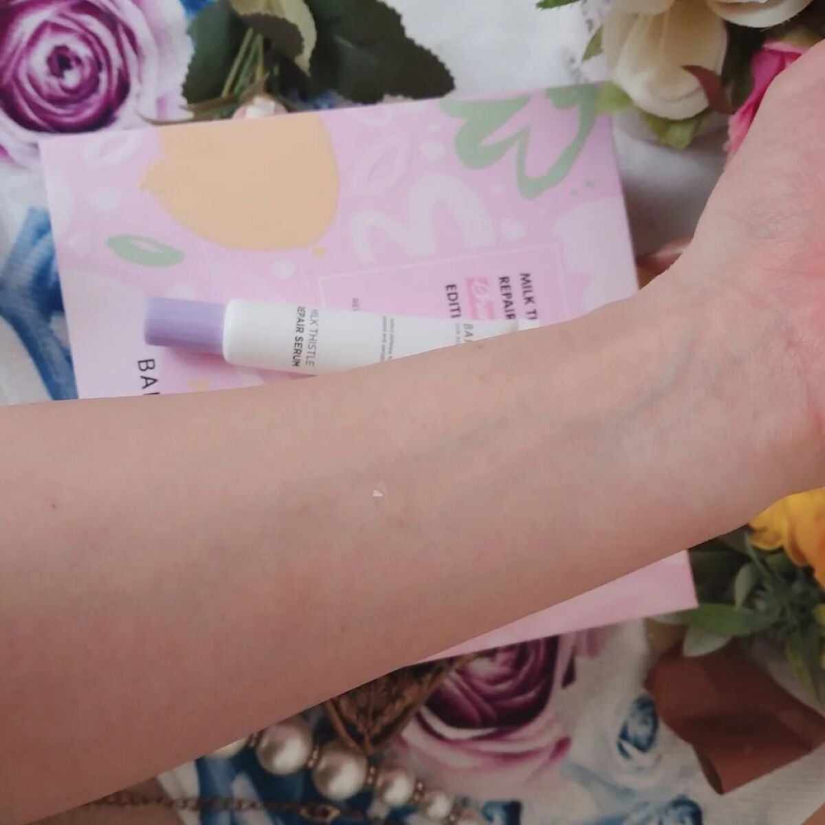 ミルクシスル リペアマスク/BANOBAGI/シートマスク・パックを使ったクチコミ(8枚目)