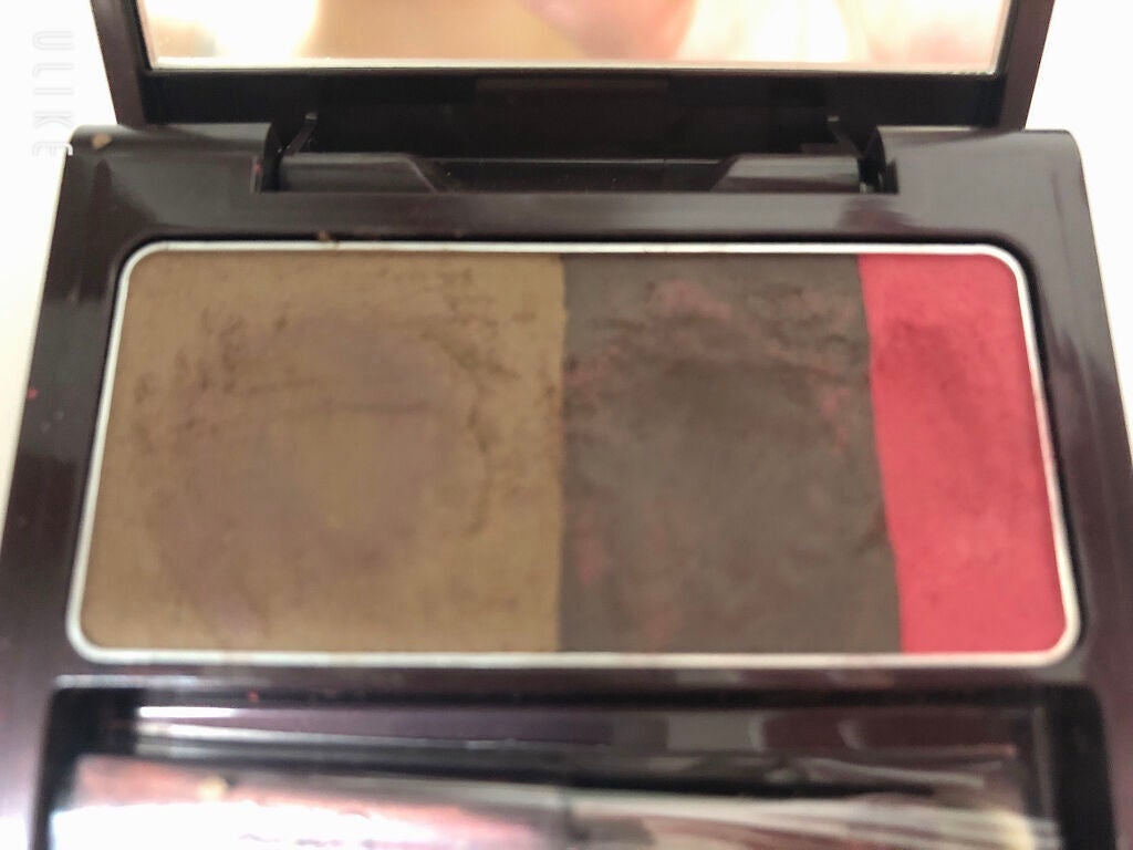 アイブロウカラーコンパクト/UTOWA/パウダーアイブロウを使ったクチコミ(2枚目)