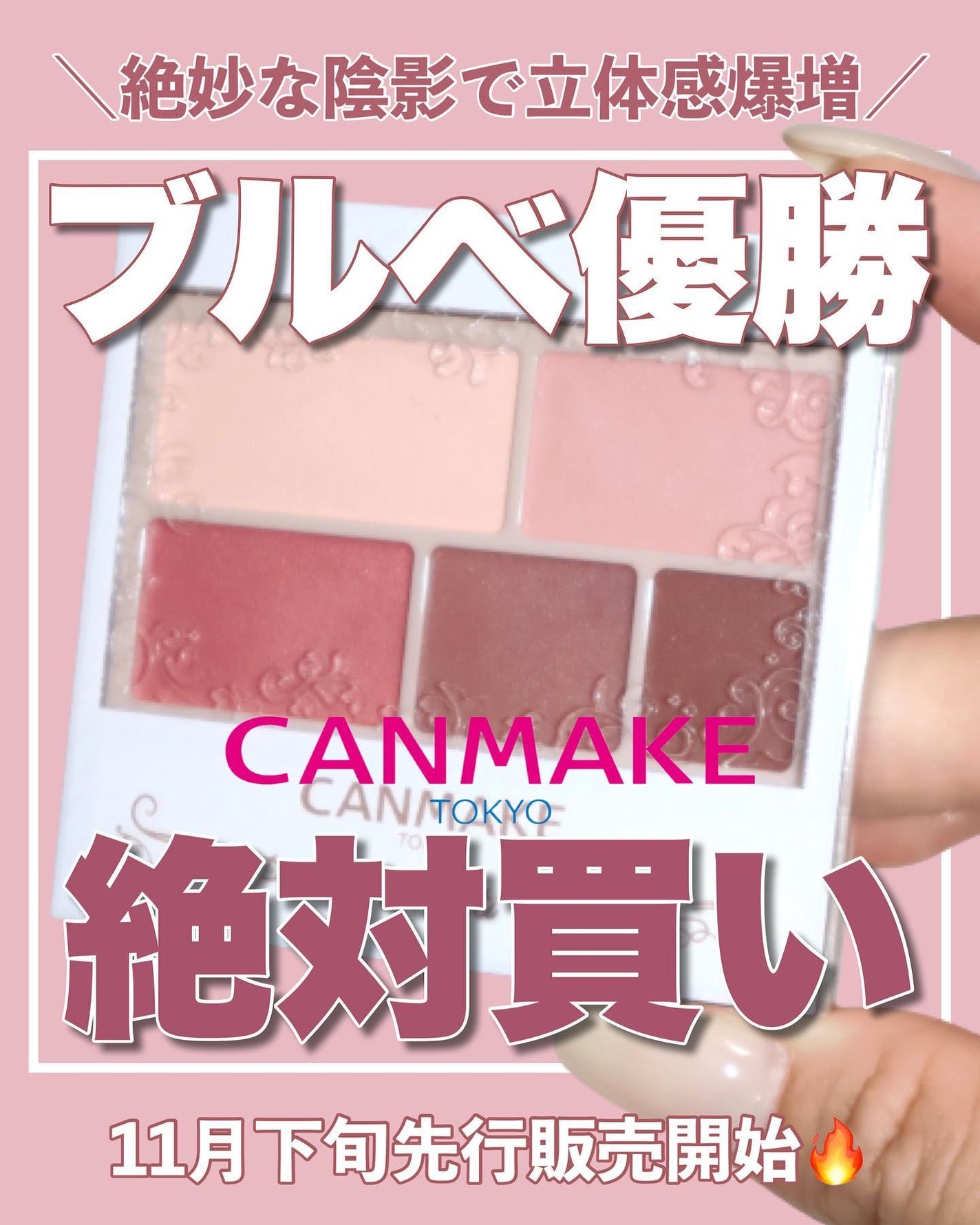 パーフェクトマルチアイズ/キャンメイク/アイシャドウパレットを使ったクチコミ(1枚目)