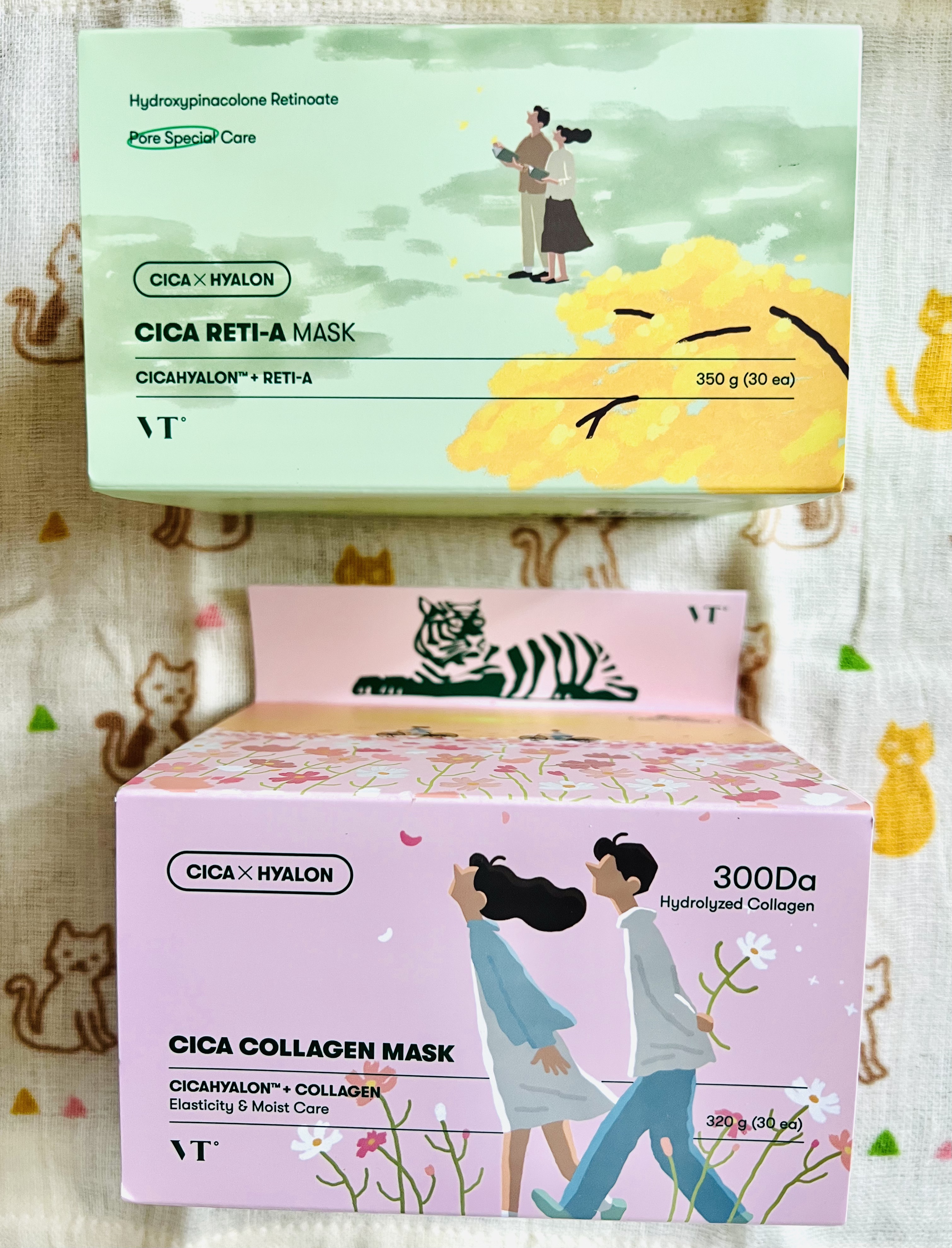 【VT】 シカコラーゲンマスク & シカレチAマスク×2セット VT】 シカコラーゲンマスク & シカレチAマスク×2セット