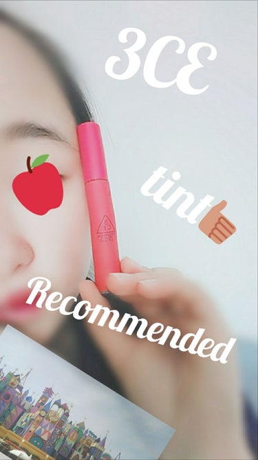 3CE VELVET LIP TINT/3CE/口紅を使ったクチコミ（1枚目）