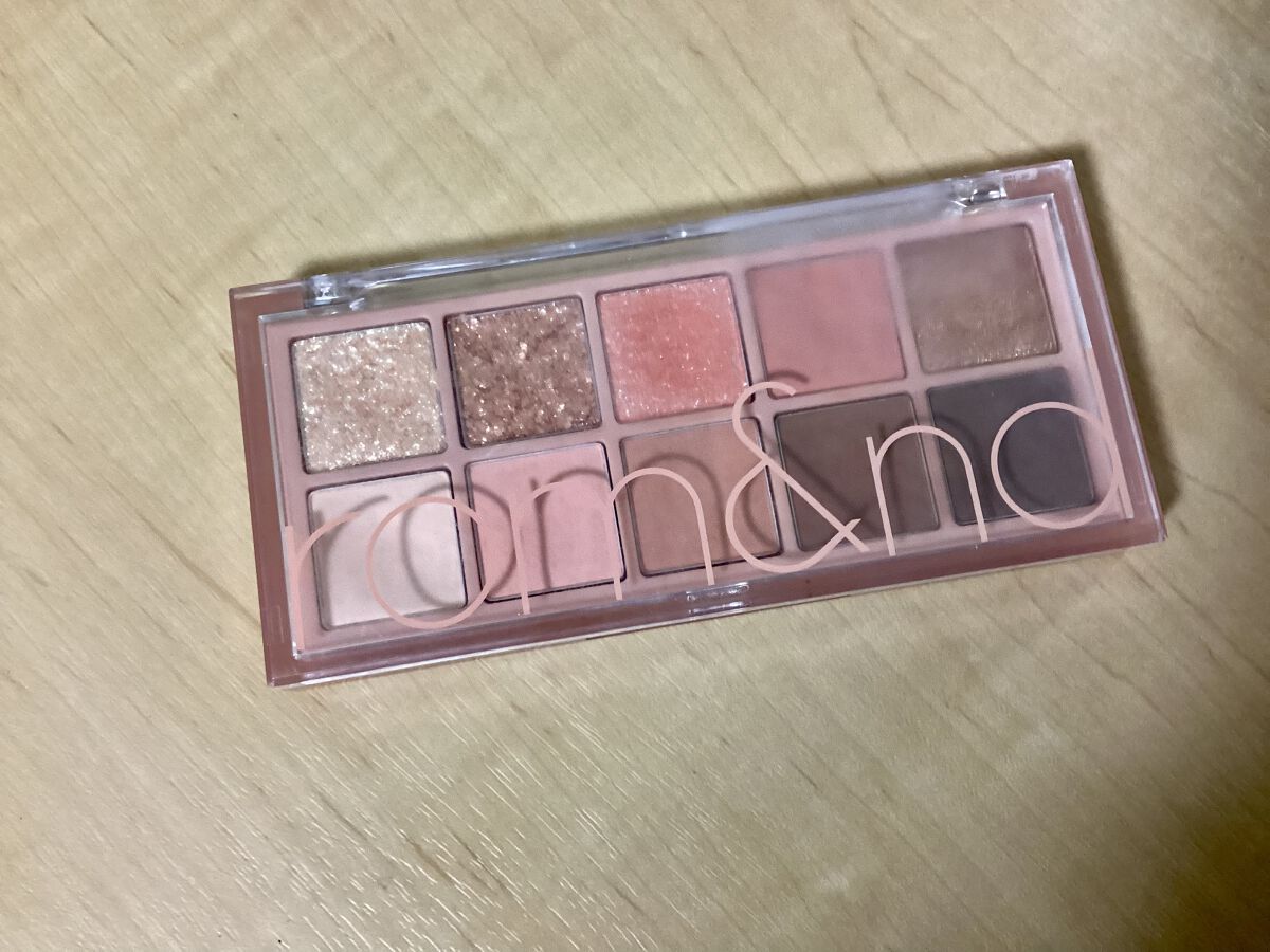 ベターザンパレット/rom&nd/アイシャドウパレットを使ったクチコミ（2枚目）