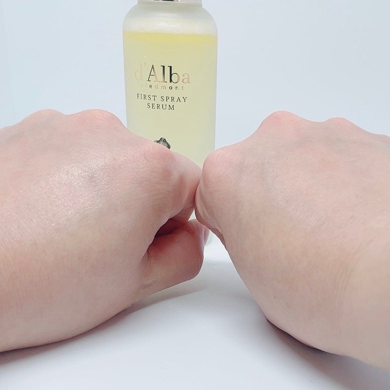ダルバ ホワイトトリュフファーストスプレーセラム/ダルバ/ミスト状化粧水を使ったクチコミ(10枚目)
