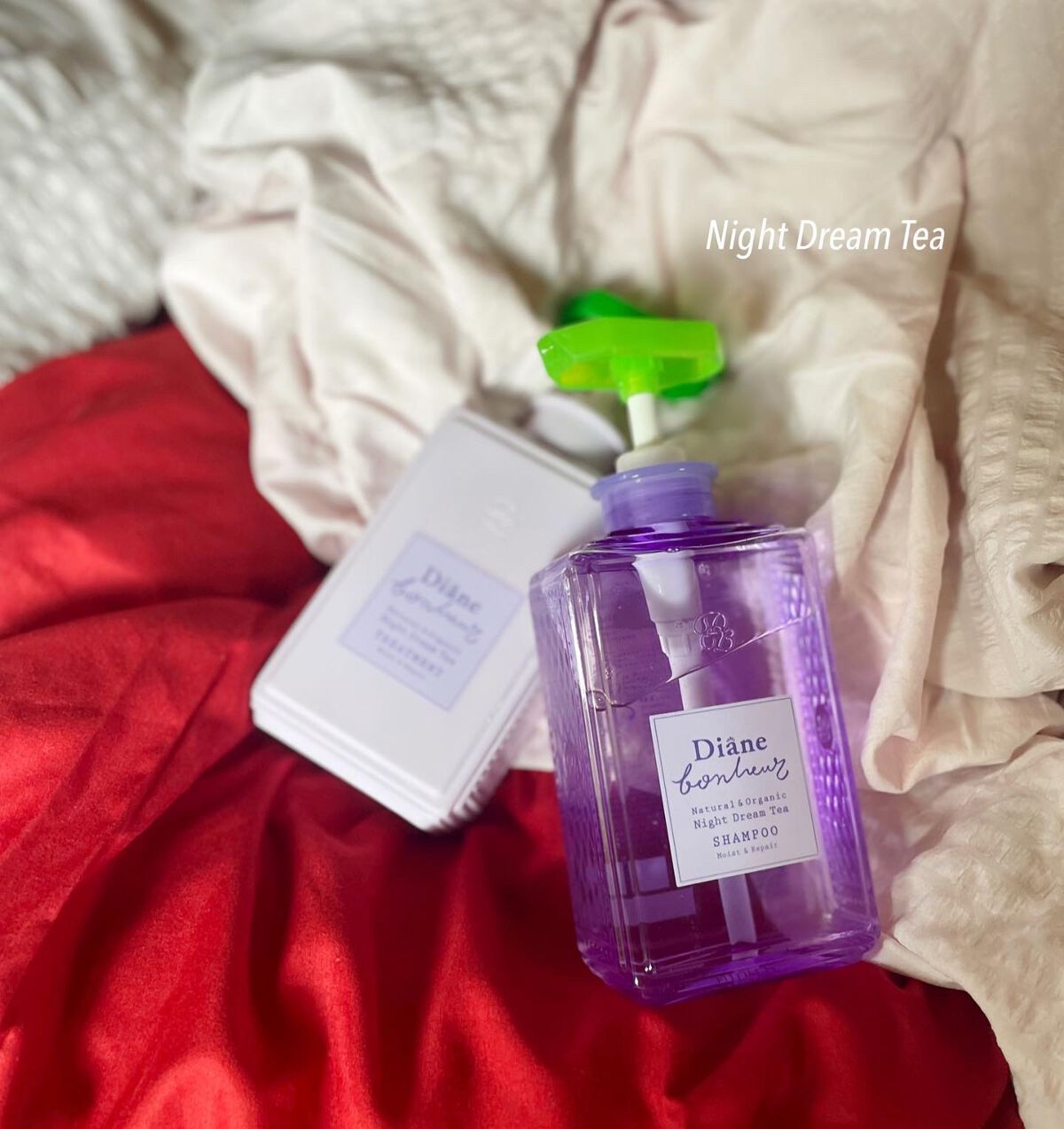 ダイアンボヌール モイスト＆リペア シャンプー/トリートメント ナイトドリームティーの香り/ダイアン/市販シャンプーを使ったクチコミ（1枚目）