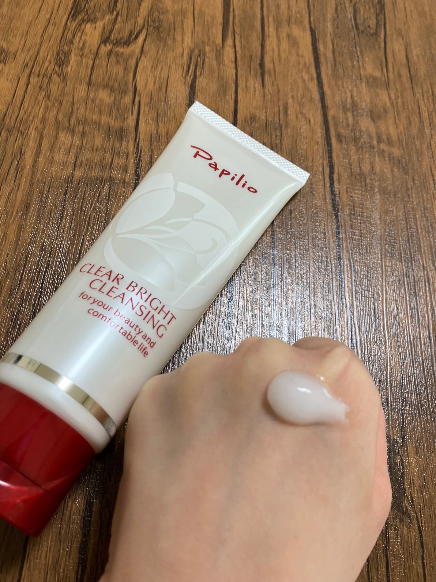 クリアブライトクレンジング/Papilio/ミルククレンジングを使ったクチコミ(3枚目)