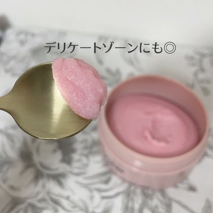 Q+Me スウィート ボム タラソ スクラブ/AGARISM/バスト・ヒップケアを使ったクチコミ(3枚目)