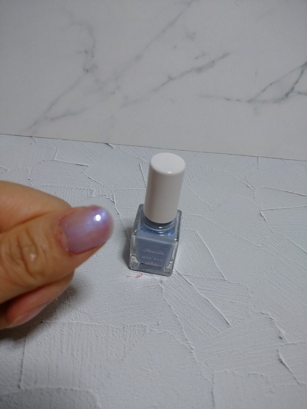 ミニネイル BL12 ブルートパーズ/パラドゥ/マニキュアを使ったクチコミ（2枚目）