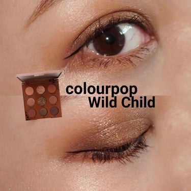 ワイルドチャイルド/ColourPop/アイシャドウパレットを使ったクチコミ（1枚目）