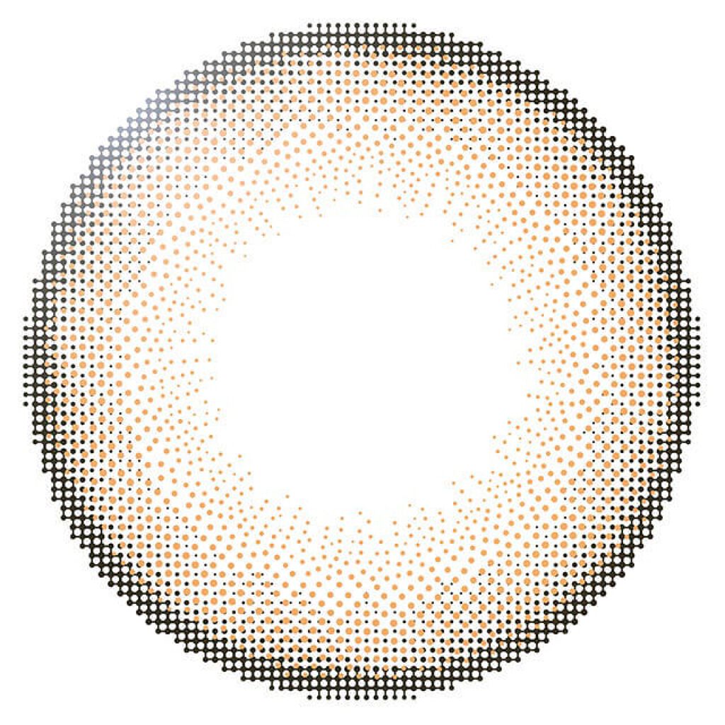 ハニードロップス ベイビーブラウン/HONEY DROPS/カラーコンタクトレンズを使ったクチコミ（3枚目）