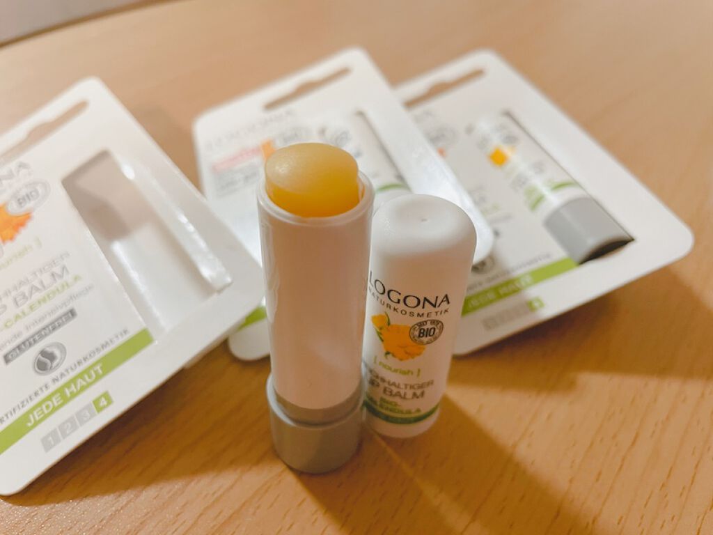 リップクリーム キャレンデュラ/ロゴナ/リップクリームを使ったクチコミ（1枚目）