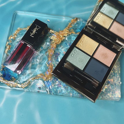 ルージュ ピュールクチュール ヴェルニ ウォーターステイン/YVES SAINT LAURENT BEAUTE/口紅を使ったクチコミ(1枚目)