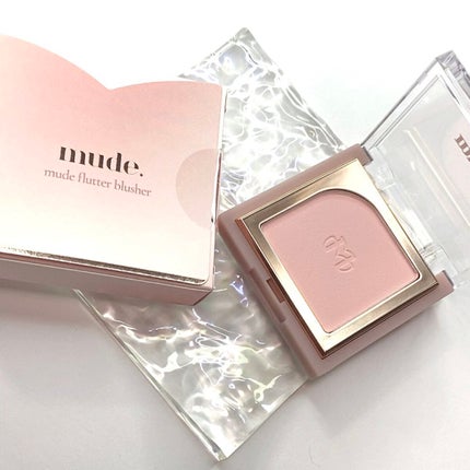 フラッターブラッシャー/mude/パウダーチークを使ったクチコミ(2枚目)