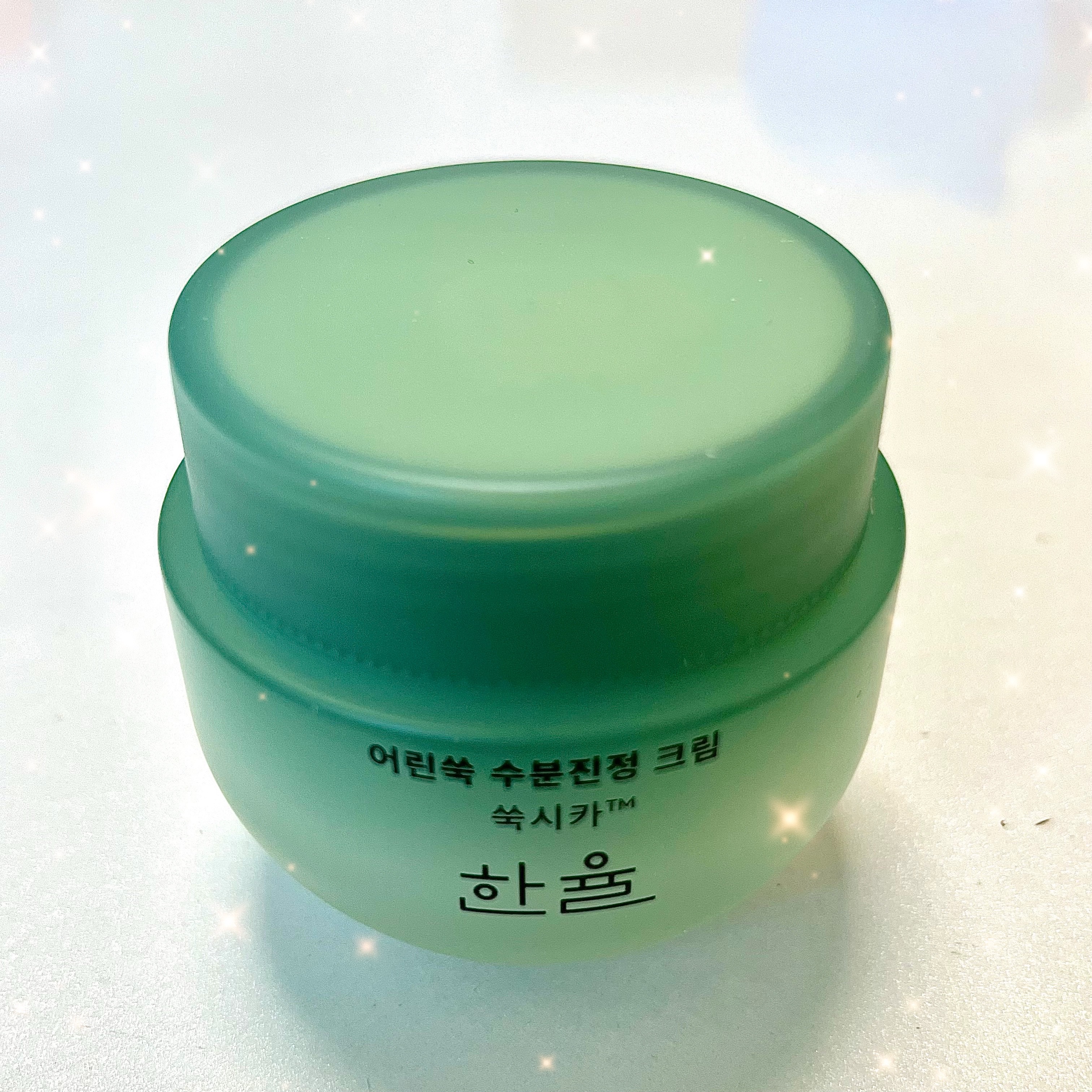 ピュアアルテミシア カーミングウォータークリーム/HANYUL(ハンユル)/フェイスクリームを使ったクチコミ（2枚目）