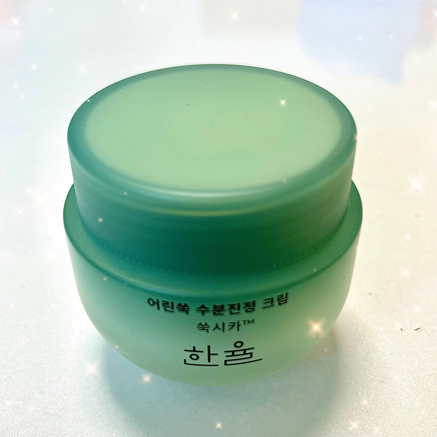 ピュアアルテミシア カーミングウォータークリーム/HANYUL(ハンユル)/フェイスクリームを使ったクチコミ(2枚目)