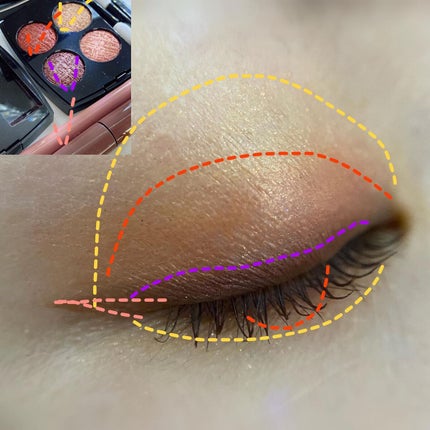 レ キャトル オンブル ツイード/CHANEL/アイシャドウパレットを使ったクチコミ(3枚目)