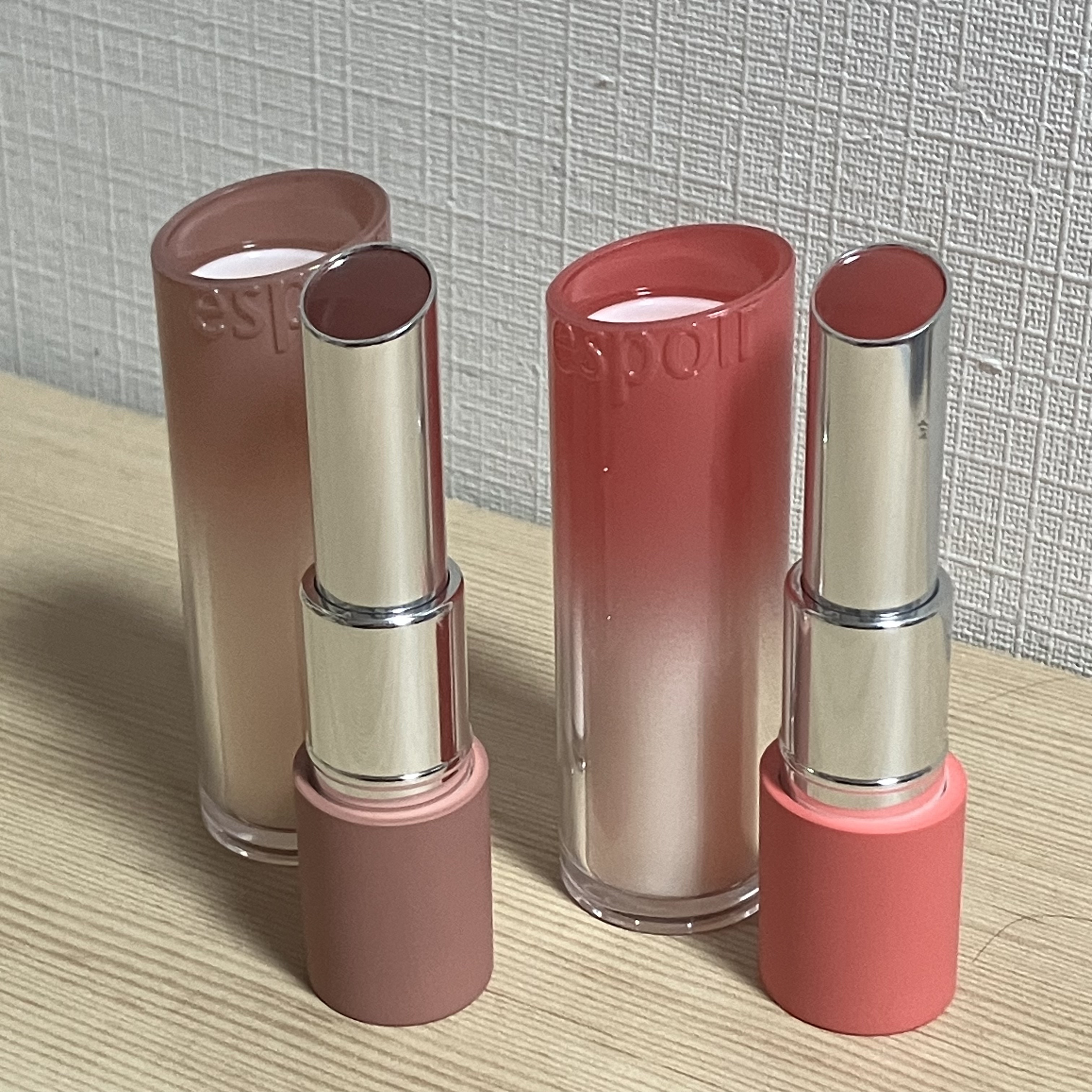 ノーウェアリップスティック バーミンググロー/espoir/口紅を使ったクチコミ（1枚目）