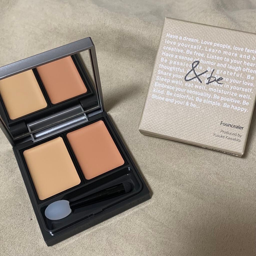 &be ファンシーラー/&be/パレットコンシーラーを使ったクチコミ(1枚目)