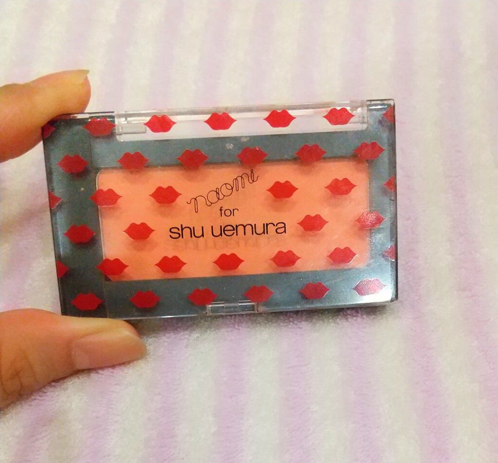 naomi for shu uemura グローオン F (レフィル)/shu uemura/パウダーチークを使ったクチコミ（1枚目）