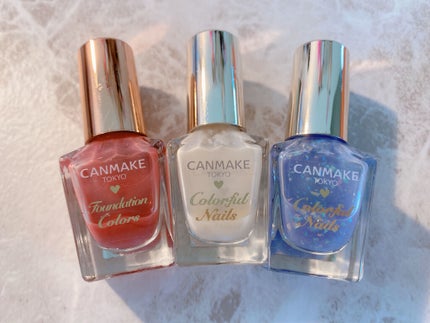 カラフルネイルズ/キャンメイク/マニキュアを使ったクチコミ(3枚目)