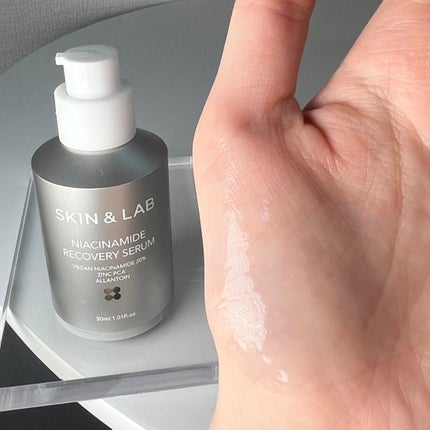 ヴィーガンナイアシンアミドリカバリーセラム/SKIN&LAB/美容液を使ったクチコミ(2枚目)