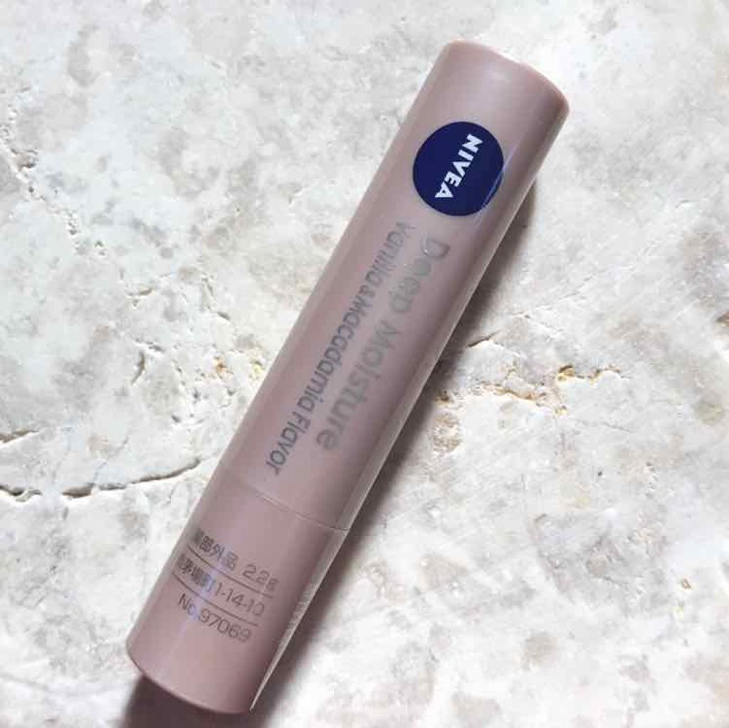 ニベア ディープモイスチャーリップ/ニベア/リップクリームを使ったクチコミ（1枚目）