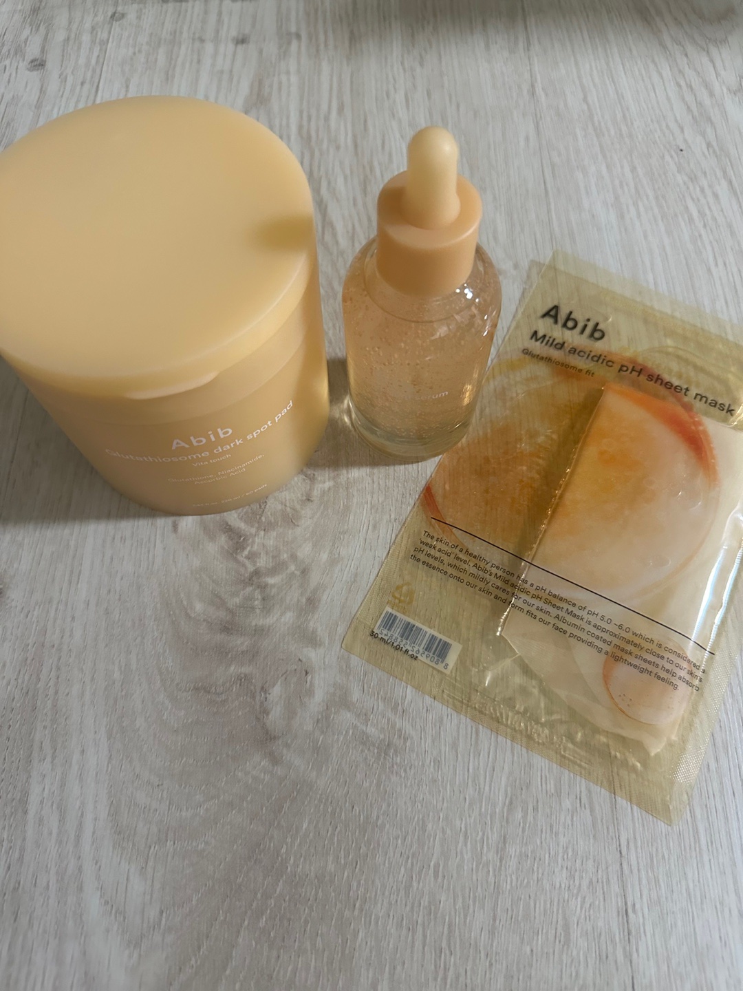 グルタチオンソームダークスポットセラムビタドロップ/Abib /美容液を使ったクチコミ（1枚目）