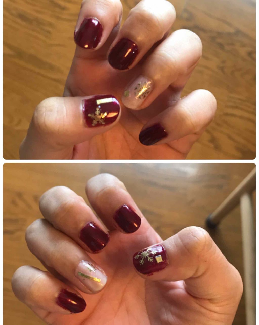 ネイルシール/セリア/ネイルシールを使ったクチコミ(2枚目)