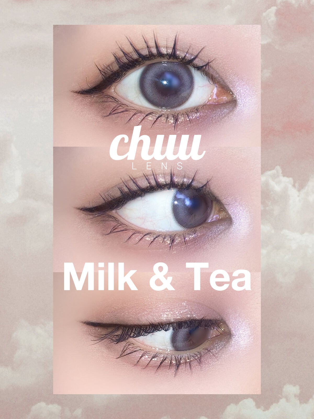 chuuLENS Milk&Tea 1day/chuu LENS/ワンデー(1DAY)カラコンを使ったクチコミ(1枚目)