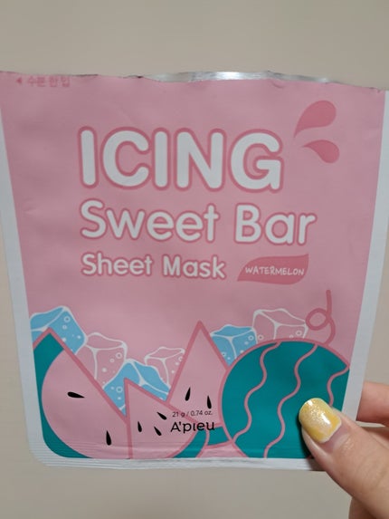 アイシング スイート バー シートマスク すいか/A’pieu/シートマスク・パックの画像