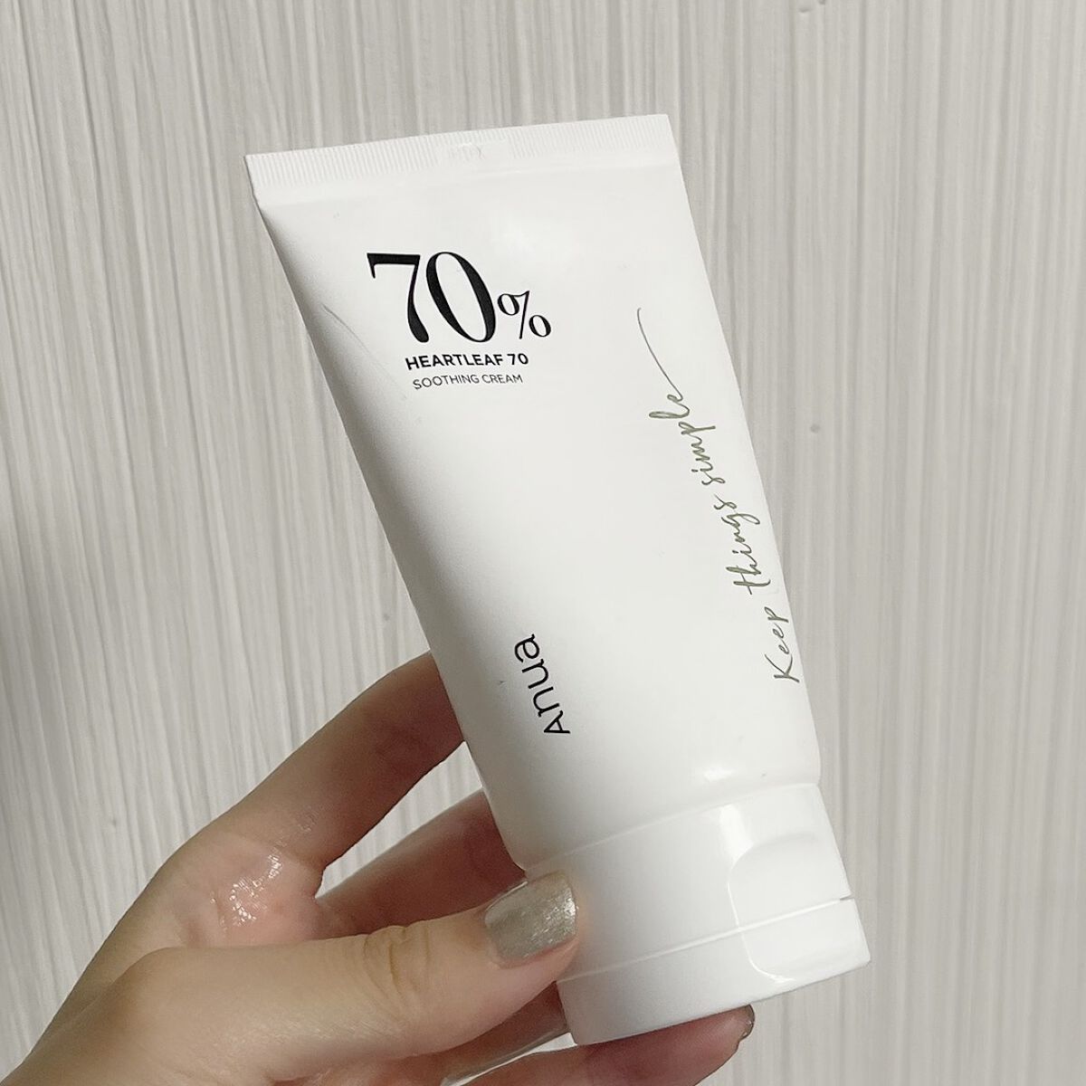  ドクダミ78% スージング クリーム/Anua/フェイスクリームを使ったクチコミ（1枚目）