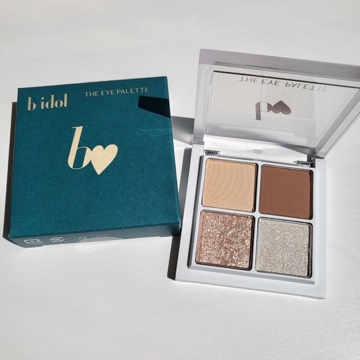 THE アイパレR/b idol/アイシャドウパレットを使ったクチコミ（2枚目）