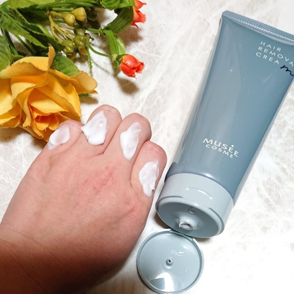 ミュゼコスメ メンズ 薬用ヘアリムーバルクリーム ホワイトシトラスの香り/ミュゼコスメ/除毛クリームを使ったクチコミ(4枚目)