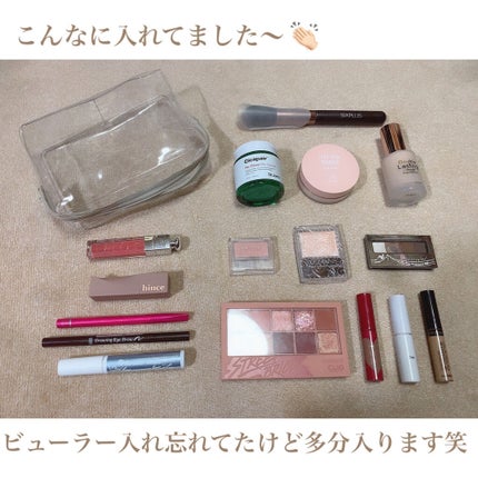 クリアポーチ/DAISO/化粧ポーチを使ったクチコミ(3枚目)