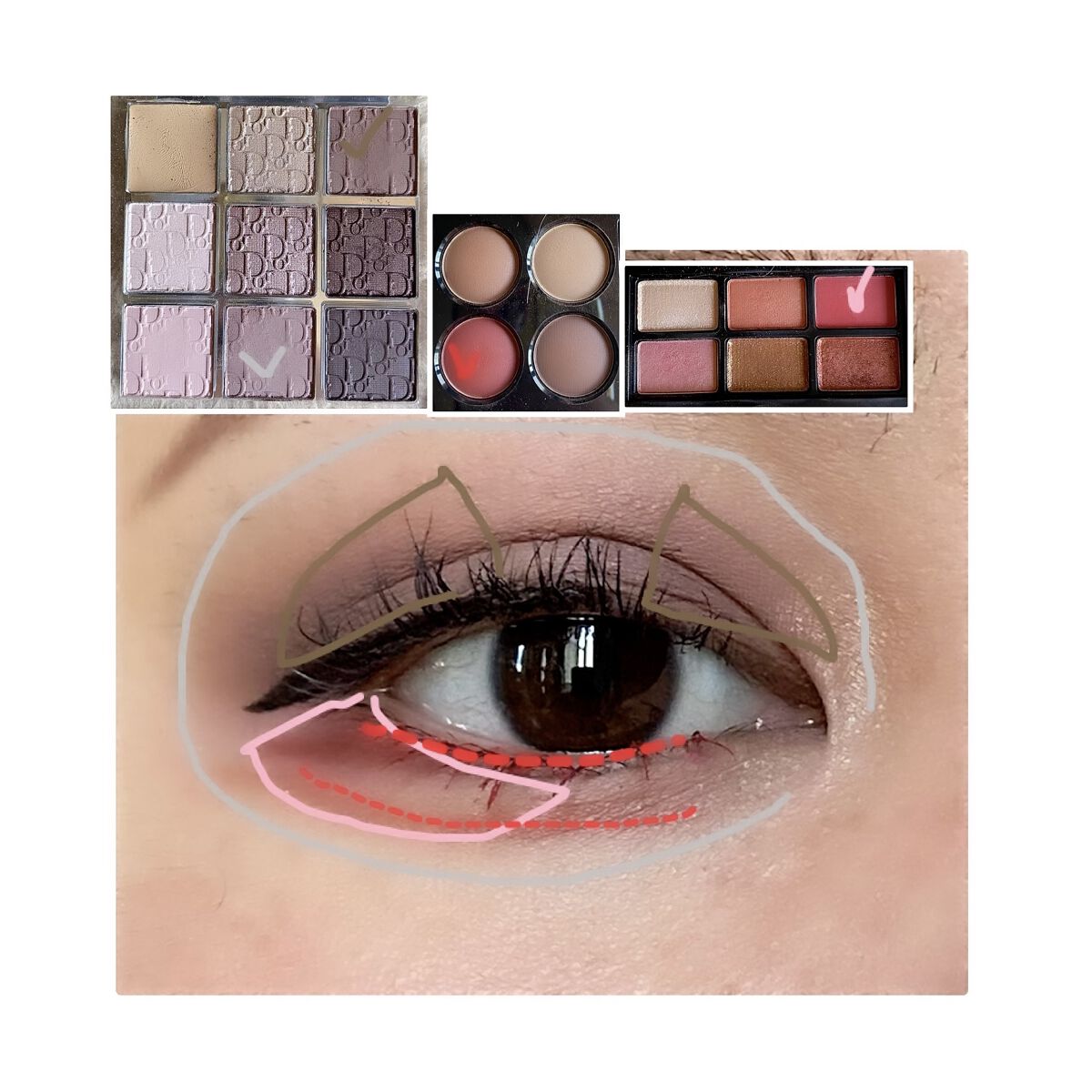 レ キャトル オンブル/CHANEL/アイシャドウパレットを使ったクチコミ（3枚目）