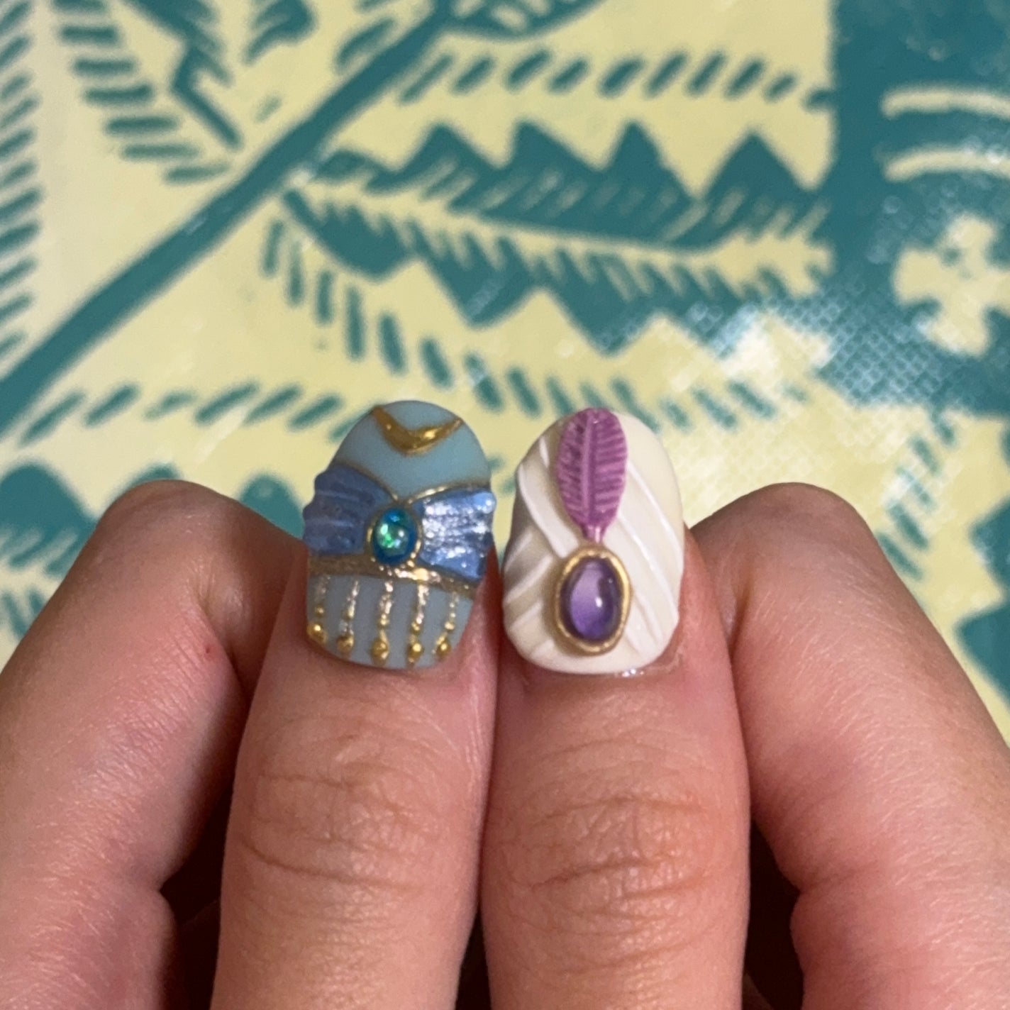 𝐑𝐲𝐨𝐧𝐚 ✿ on LIPS 「𝐀𝐫𝐚𝐛𝐢𝐚𝐧𝐂𝐨𝐚𝐬𝐭𝐧𝐚𝐢𝐥🧞♂️💜かわいすぎるデザイン..」(2枚目)