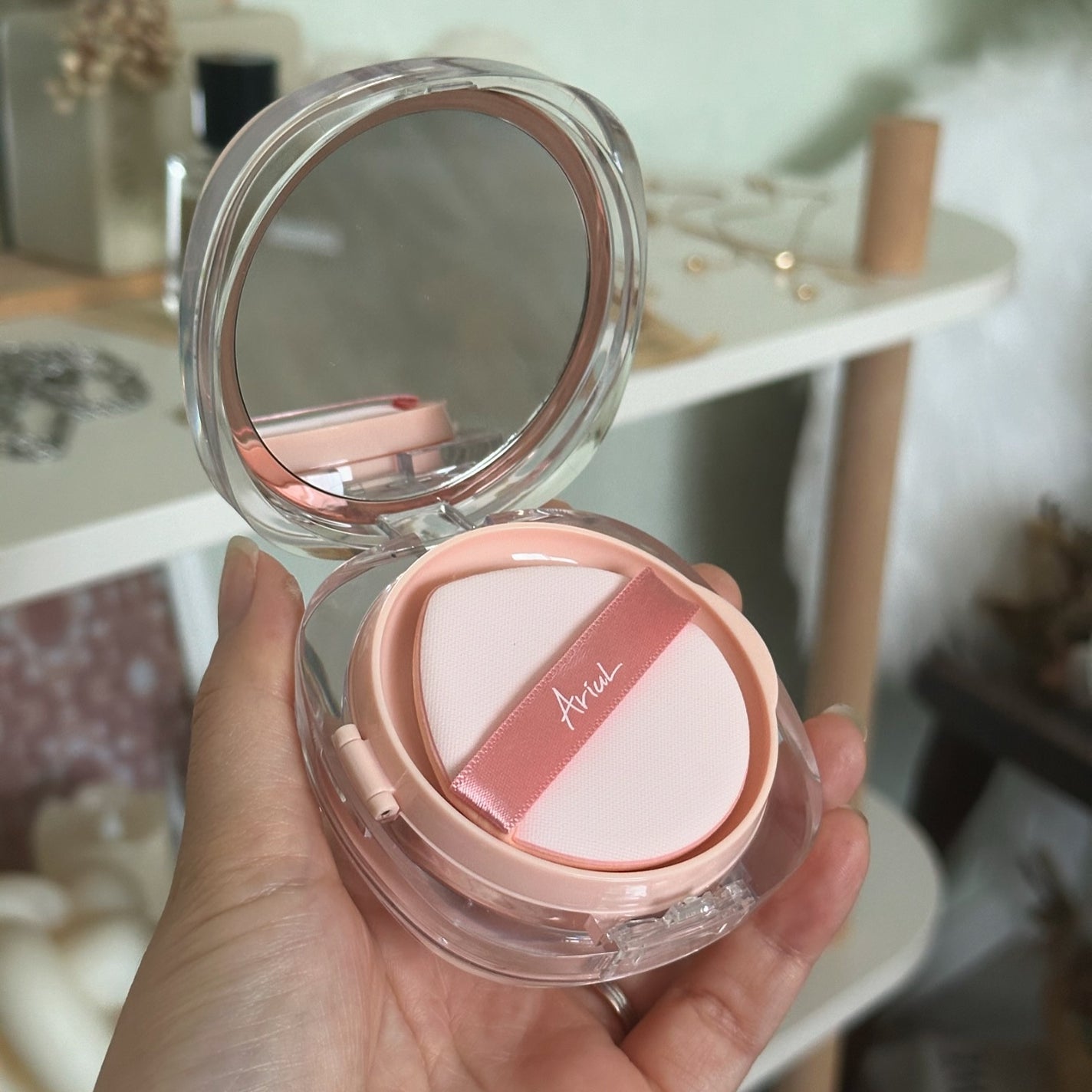 アリウル インクフェザーカバーラスティングクッション/Ariul/クッションファンデーションを使ったクチコミ(4枚目)