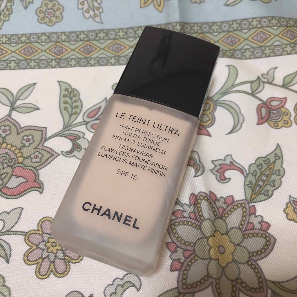 ル タン ウルトラ フリュイド/CHANEL/リキッドファンデーションを使ったクチコミ(1枚目)