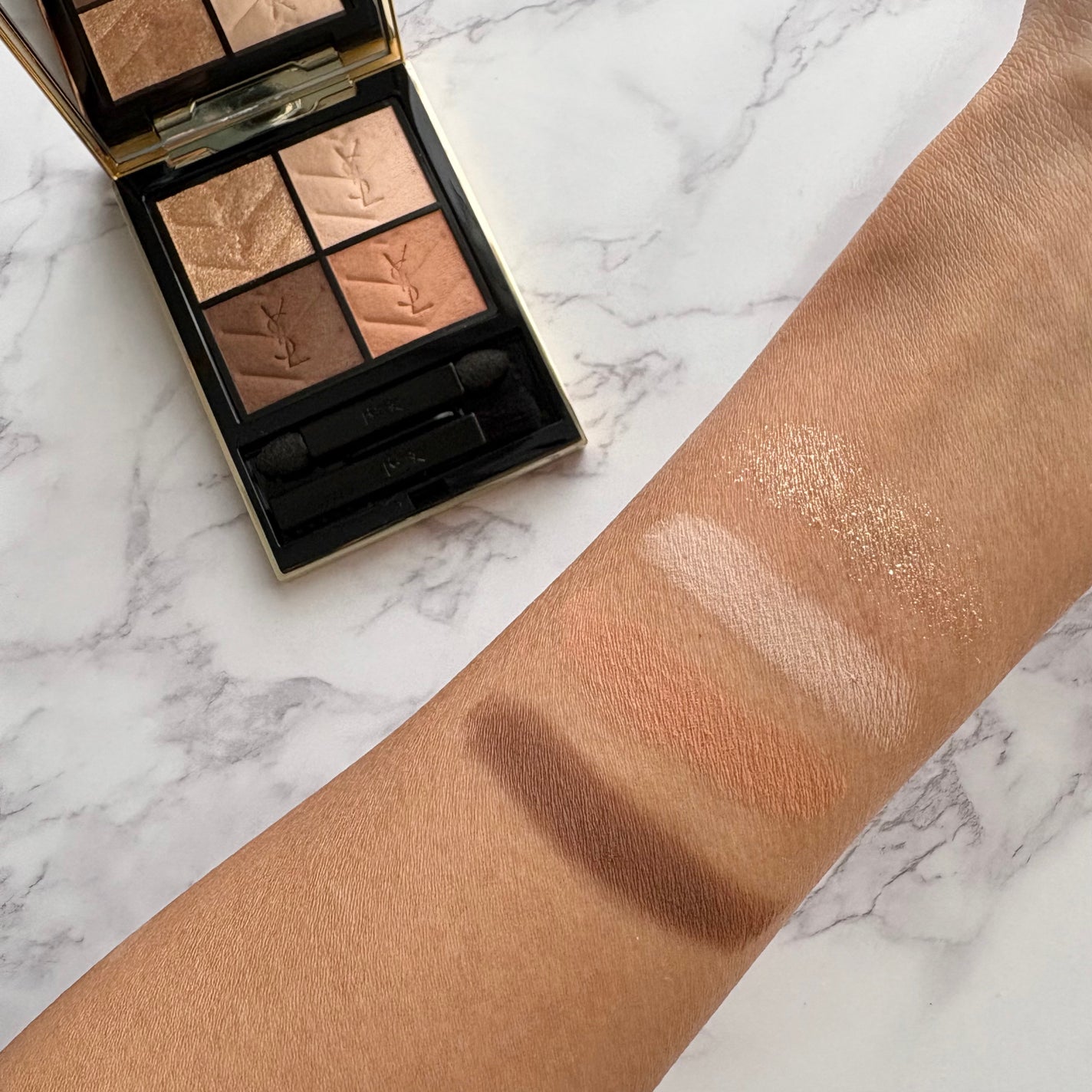 クチュール ミニ クラッチ/YVES SAINT LAURENT BEAUTE/アイシャドウパレットを使ったクチコミ(5枚目)