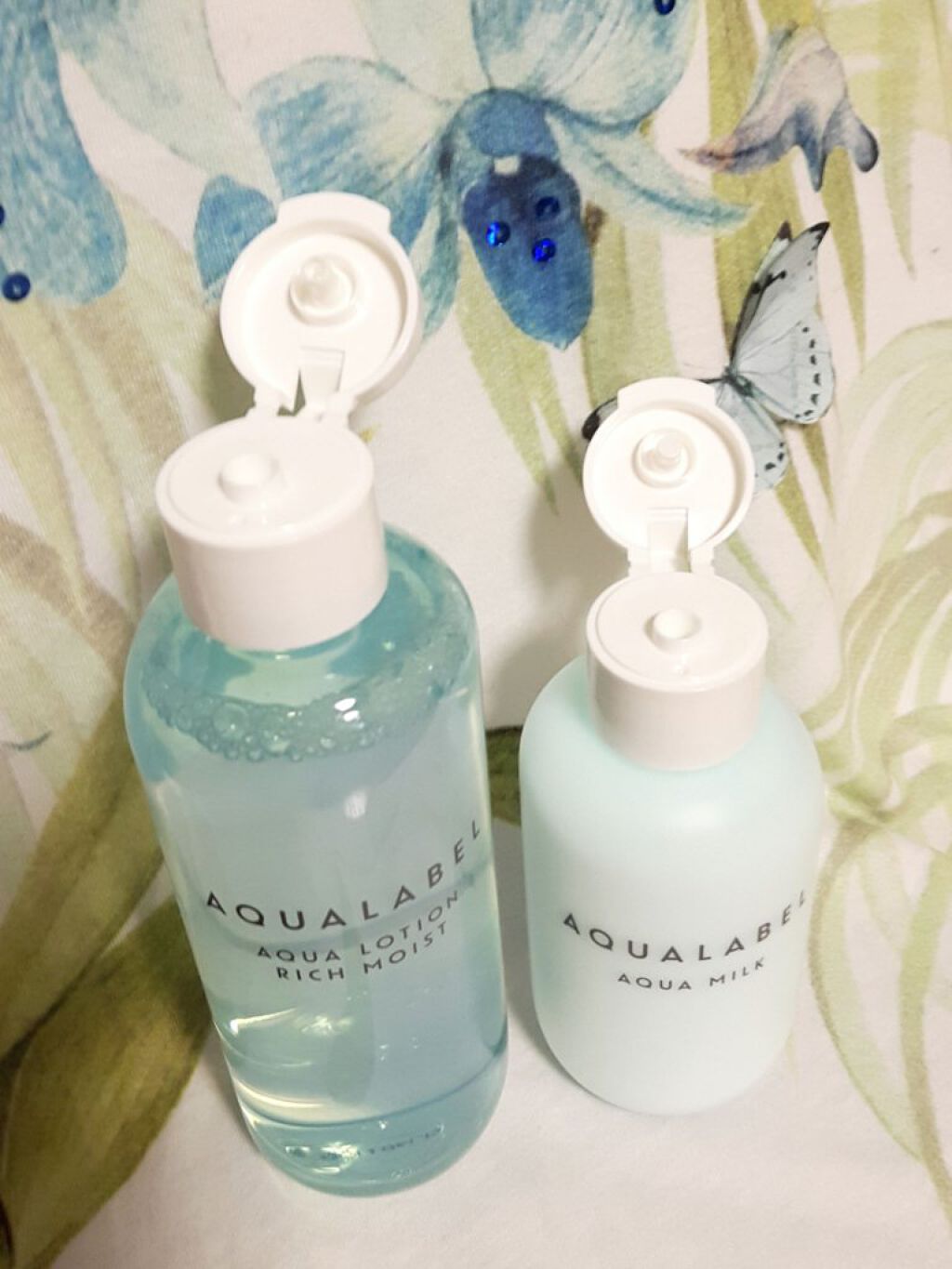 アクアローション (さっぱり・しっとり)/アクアレーベル/化粧水を使ったクチコミ(4枚目)