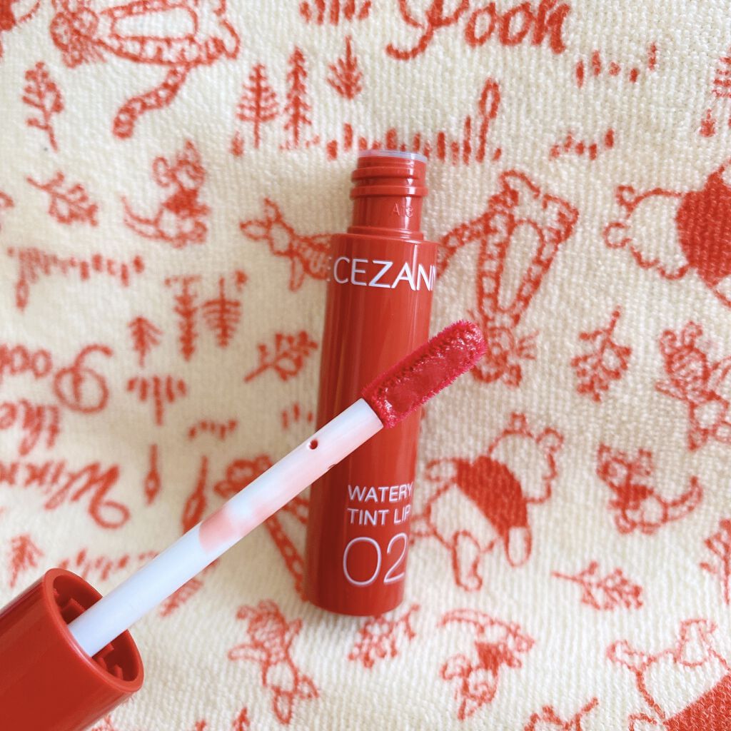 ウォータリーティントリップ/CEZANNE/リップティントを使ったクチコミ（2枚目）
