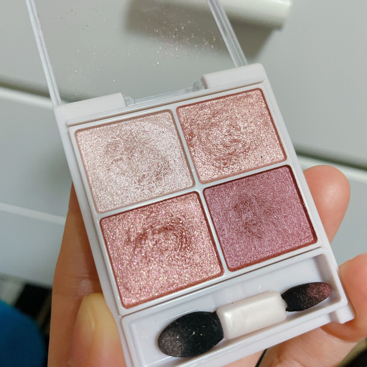 シルキースフレアイズ/キャンメイク/アイシャドウパレットを使ったクチコミ（3枚目）