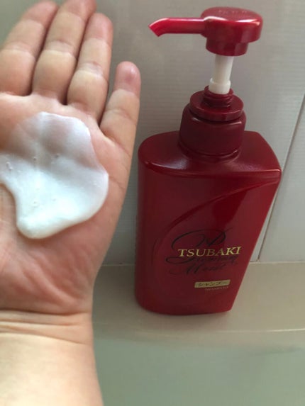 プレミアムモイスト シャンプー/ヘアコンディショナー/TSUBAKI/市販シャンプーを使ったクチコミ(2枚目)