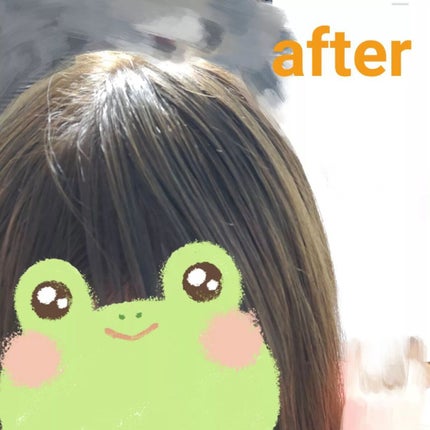 カラーリングミルク【旧】/パルティ/ヘアカラーを使ったクチコミ(4枚目)