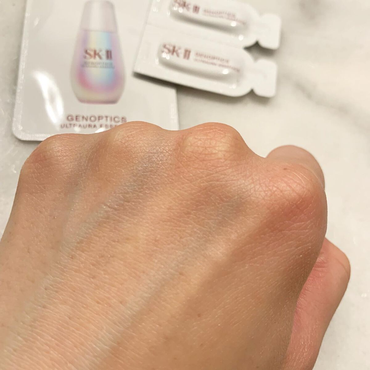 ジェノプティクス オーラ エッセンス/SK-II/美容液を使ったクチコミ(3枚目)