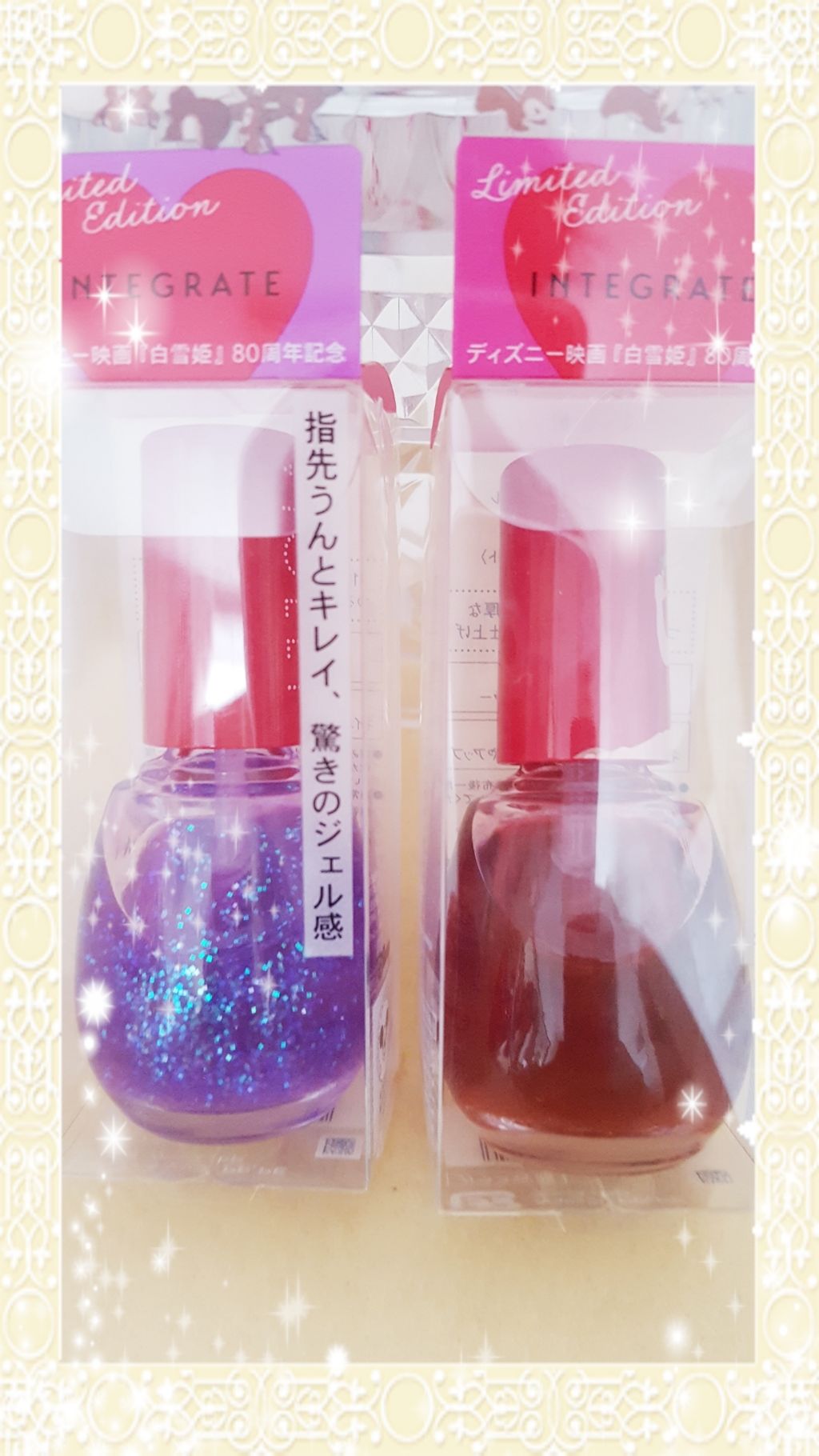 ジェルドロップネール/インテグレート/マニキュアを使ったクチコミ（1枚目）