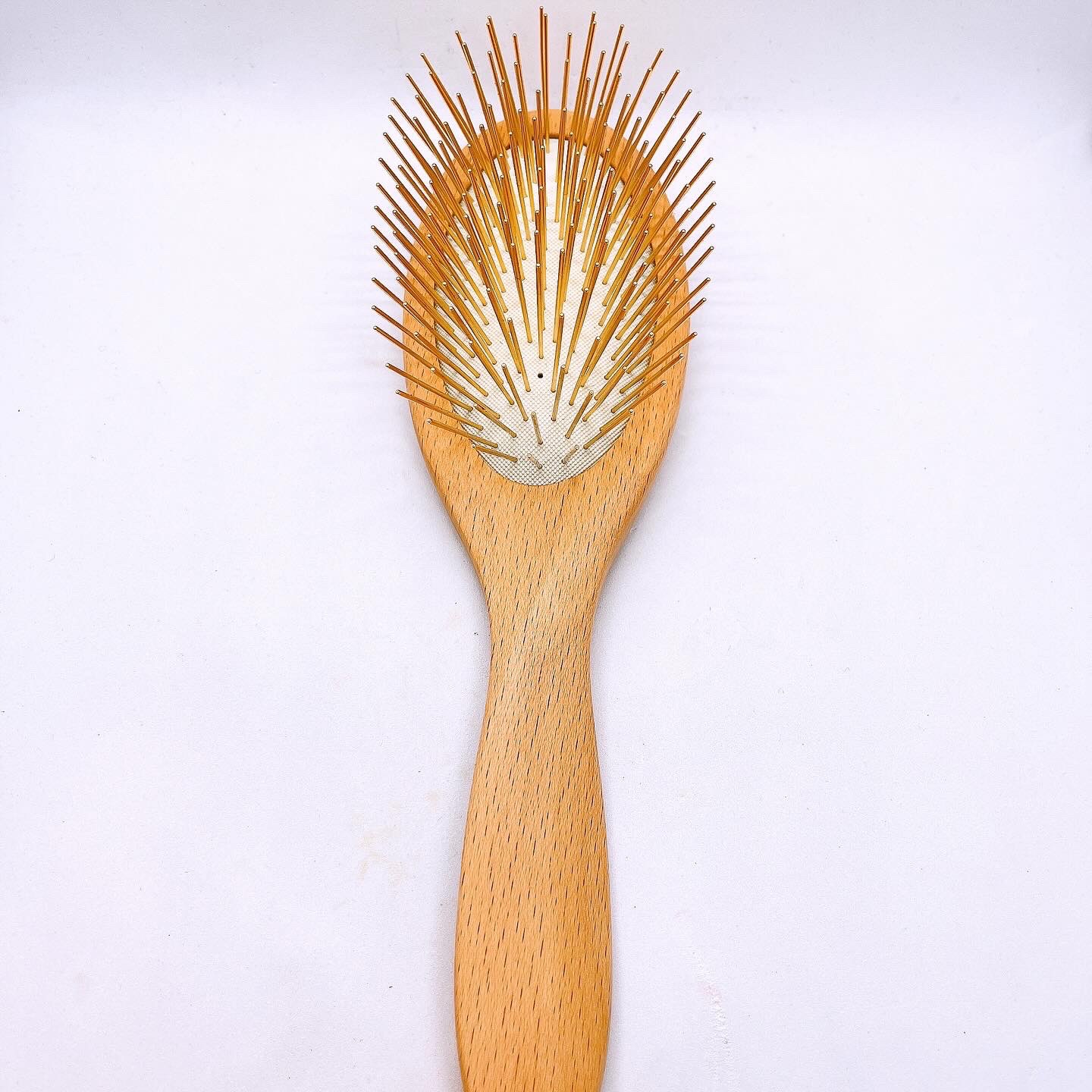 プレミアム FOXカッサ ウッド ヘアブラシ/SNOW FOX SKINCARE/メイクブラシを使ったクチコミ（3枚目）