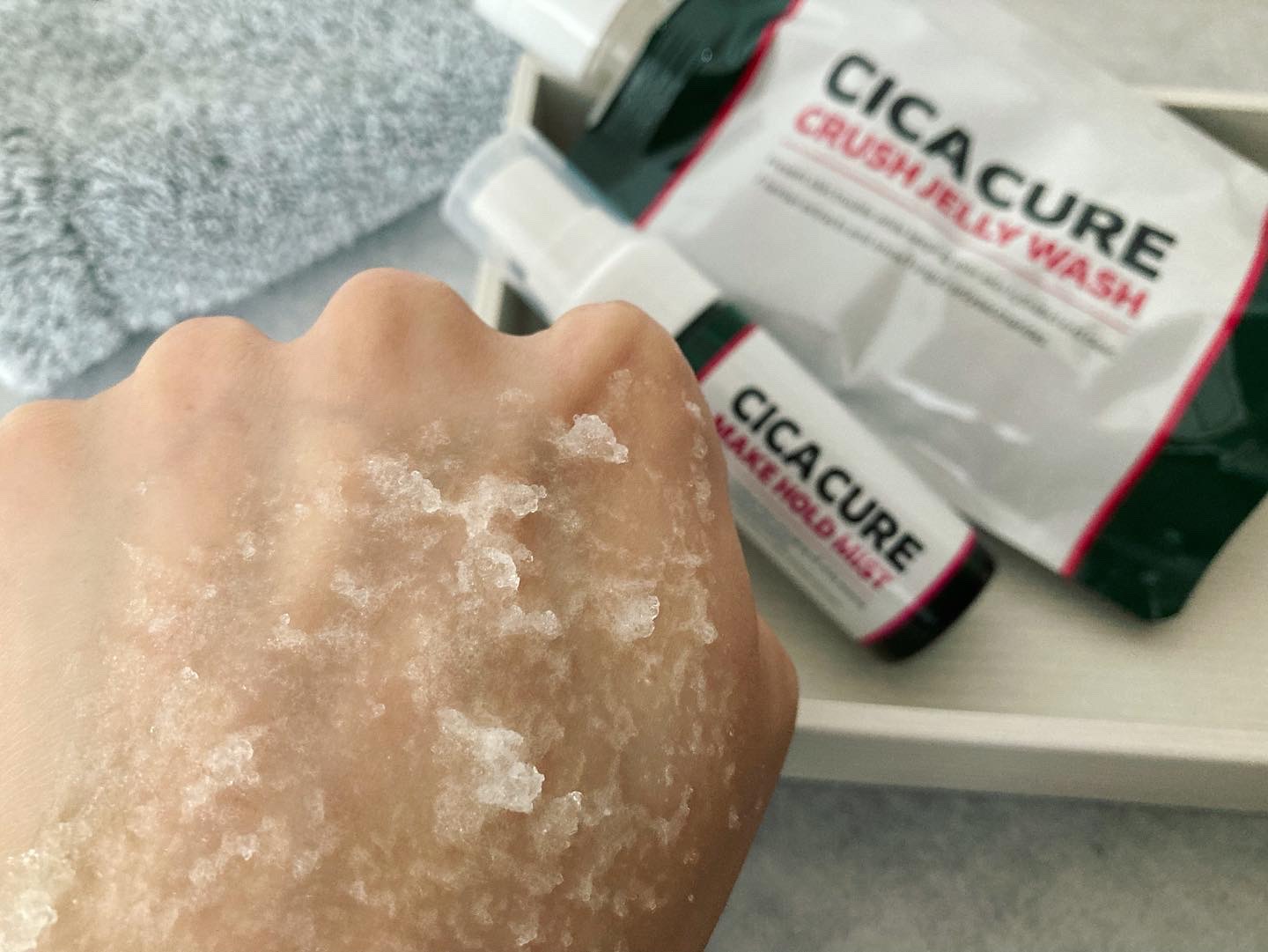 シカキュア クラッシュジェリーウォッシュ/山忠/その他洗顔料を使ったクチコミ（3枚目）