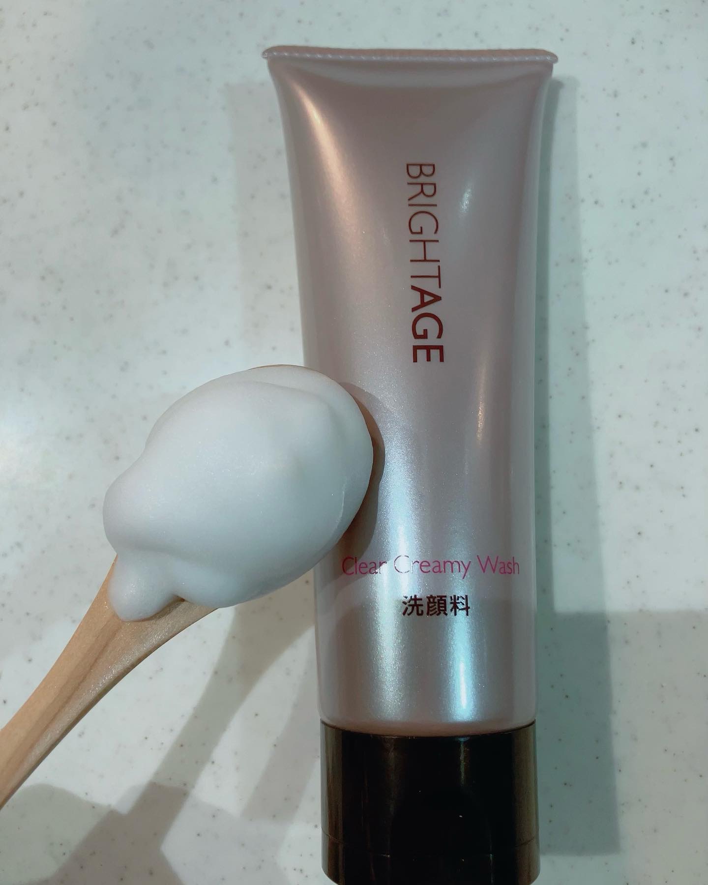 クリア クリーミーウォッシュ/BRIGHTAGE/洗顔フォームを使ったクチコミ（2枚目）